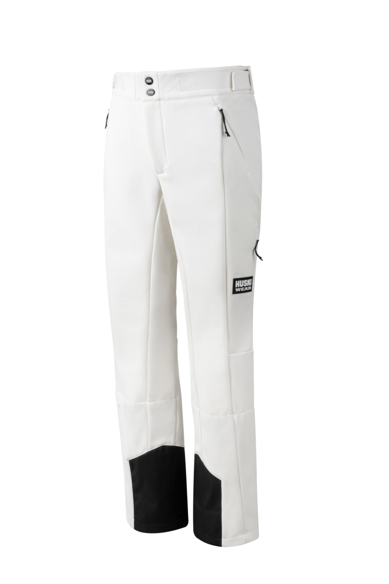 W POWDER SOFT SHELL PANTS Huski Snow White XS