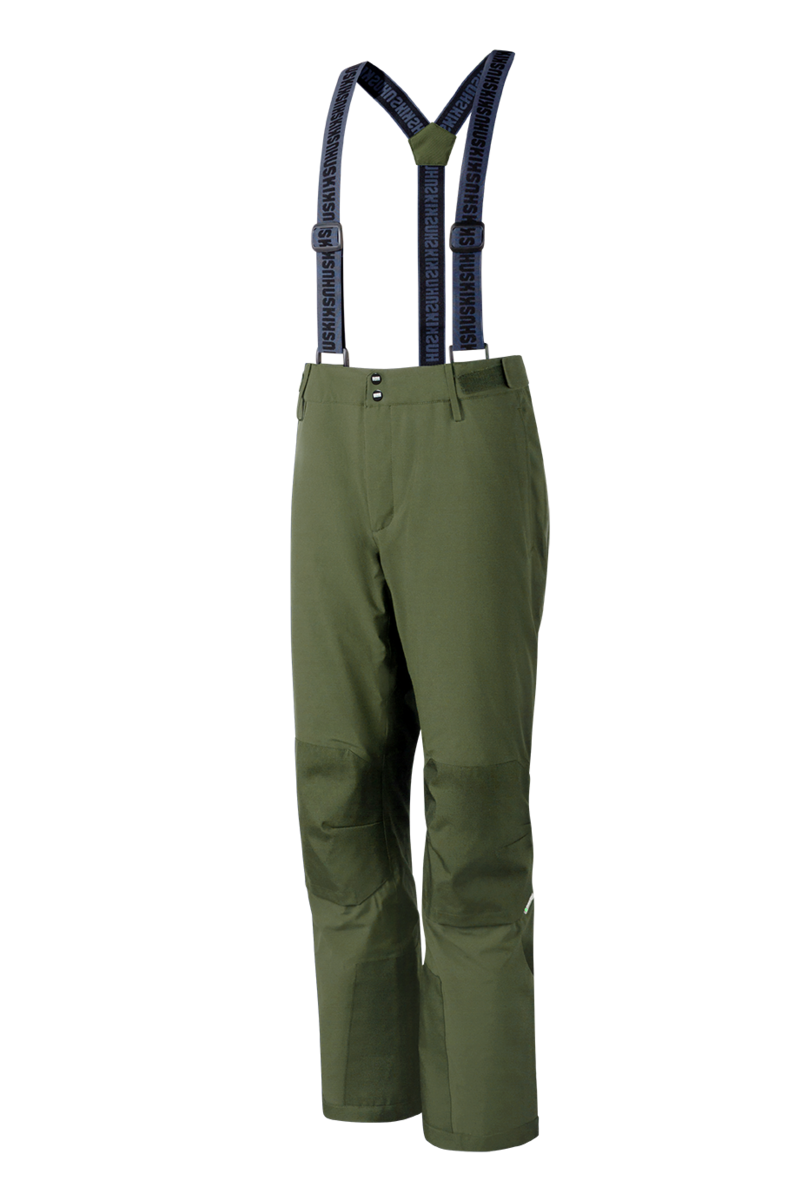 JR SKI PANTS SIDE ZIP Dark Green 122