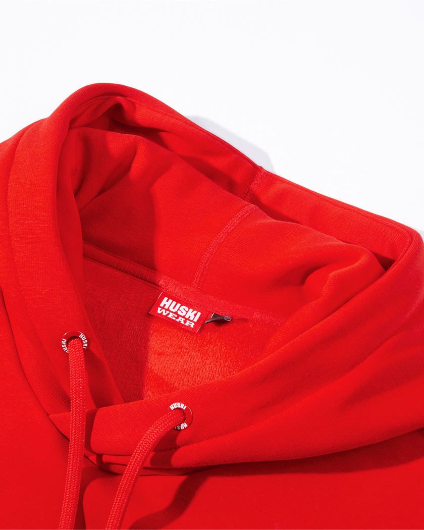 JR LOGO HOODY 2 Huski Red 122