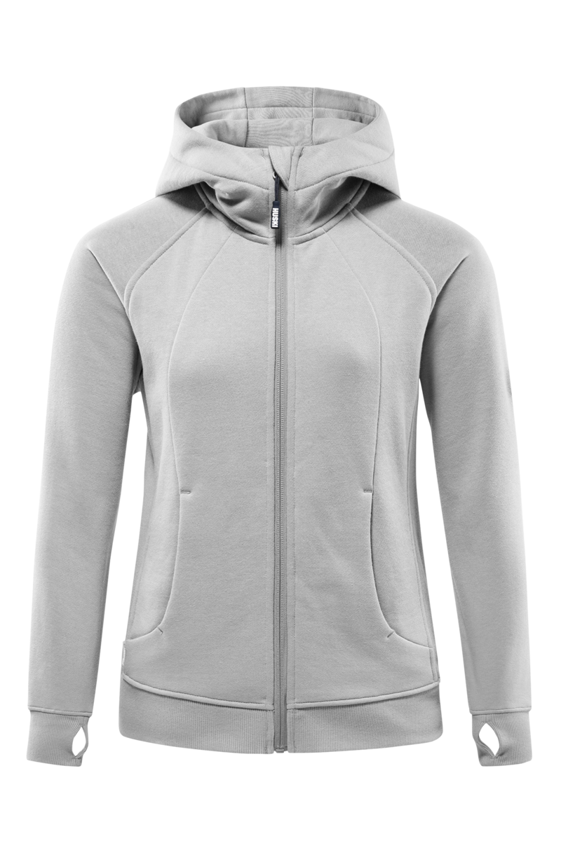 W MOUNTAIN HOODY Morning Grey S