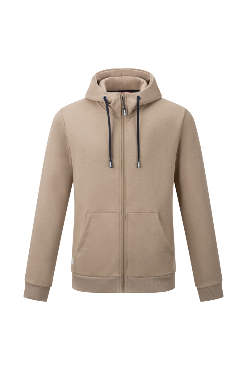 GLACIER FZ HOODY Khaki M