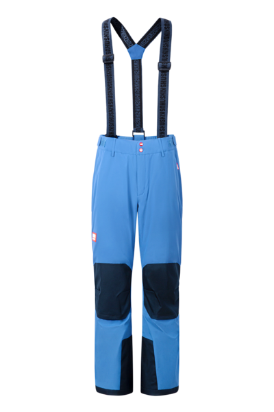 SKI PANTS SIDE ZIP Azure Blue L