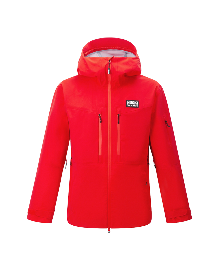 3L SHELL  JACKET Huski Red M