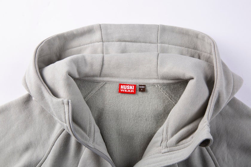 W MOUNTAIN HOODY Morning Grey L