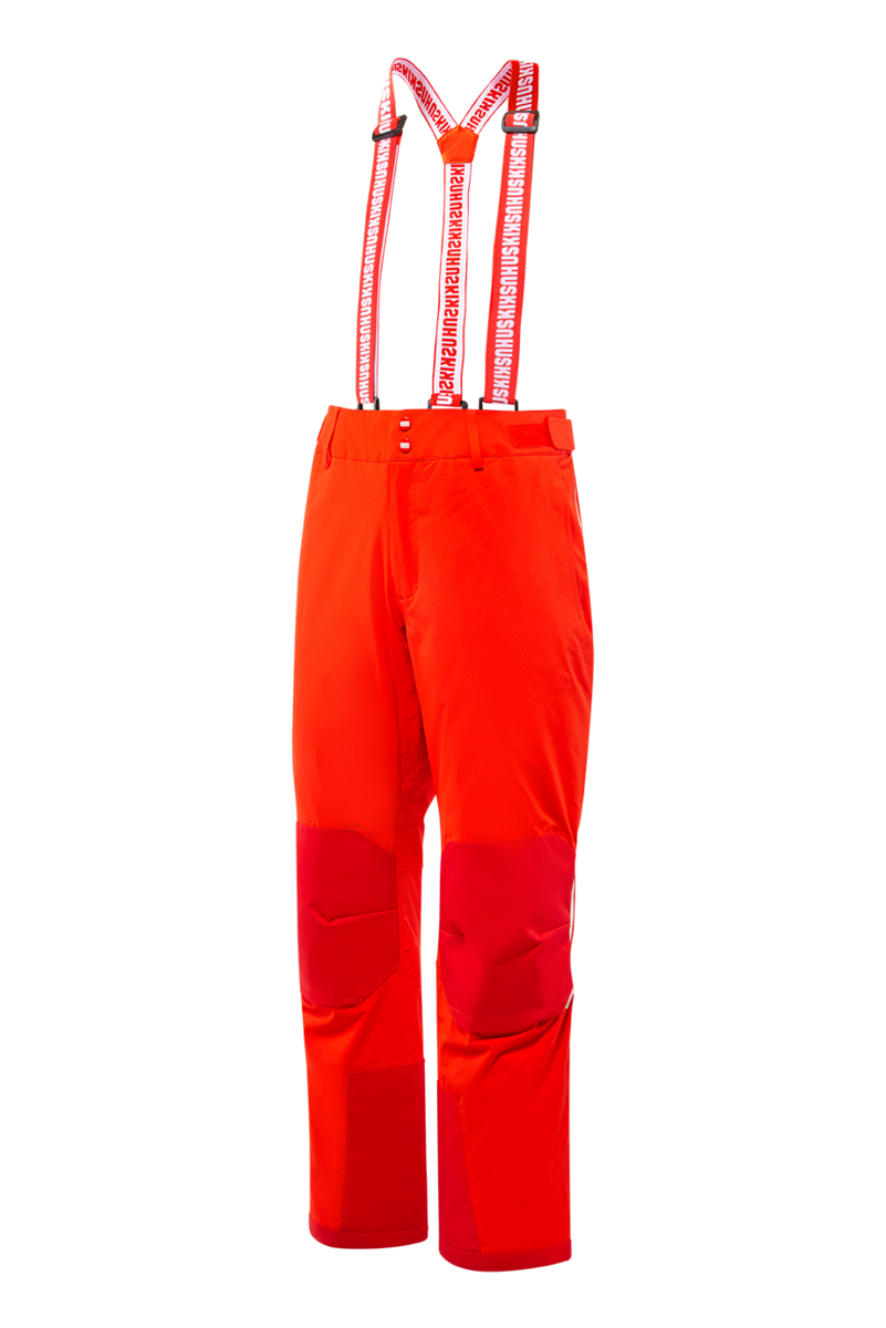 SKI PANTS SIDE ZIP Huski Red XL