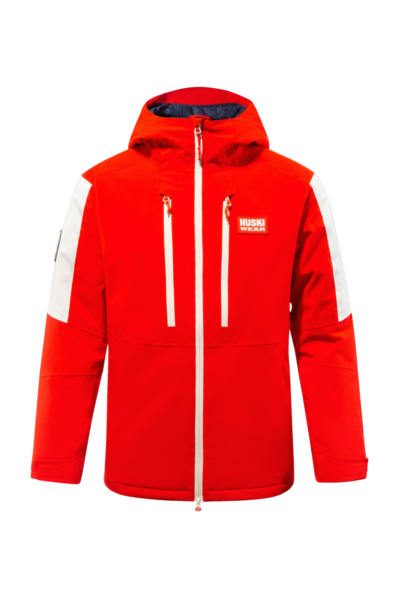 ALPINE JACKET Huski Red/White XL