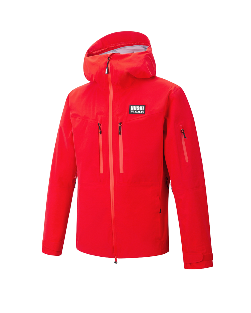 3L SHELL  JACKET Huski Red M