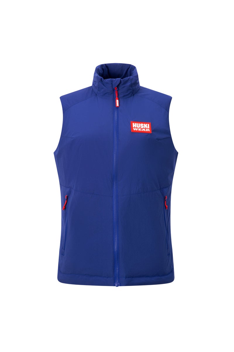 W LINER VEST Dark Azure S