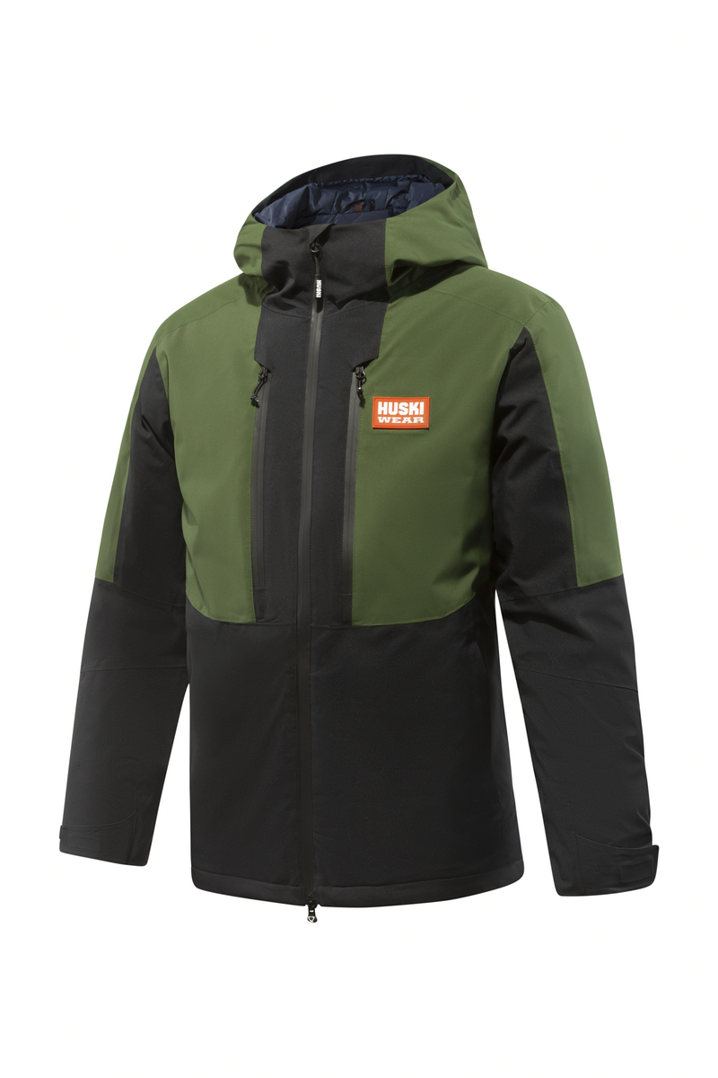 JR ALPINE JACKET Dark Green/Black 122