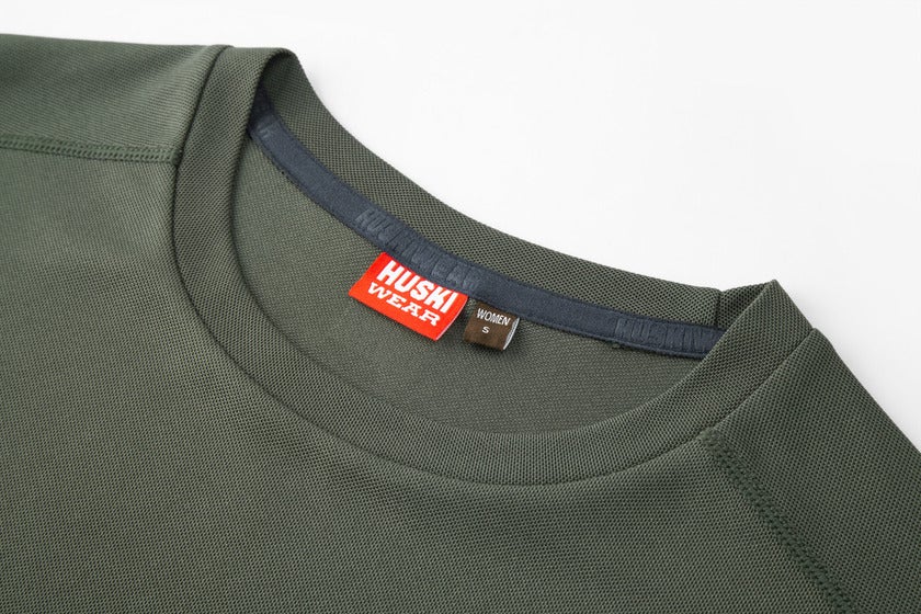 W X LS TEE Fjord Green  S