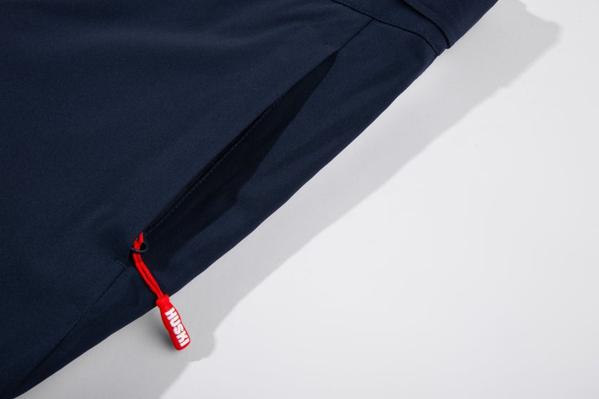 SKI PANTS SIDE ZIP Navy Blue S