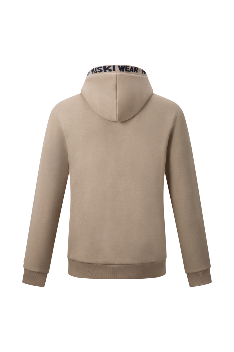 JAQUARD HOODY Khaki M