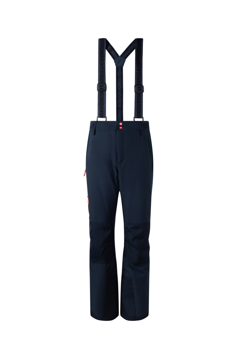 JR SKI PANTS SIDE ZIP Solid Navy 122