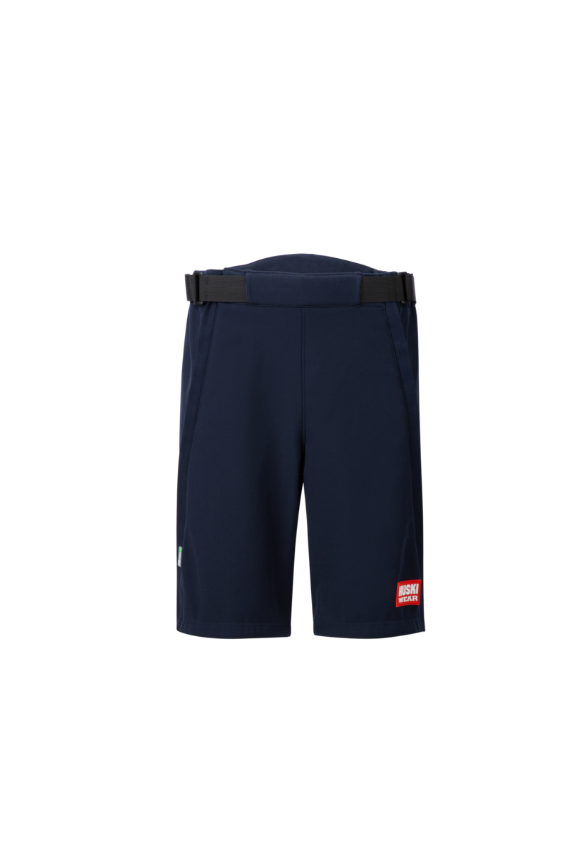 W SKI SOFT SHELL SHORTS Navy Blue L